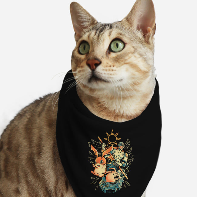 Digital Hamster Evolution-Cat-Bandana-Pet Collar-Arigatees