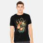 Digital Hamster Evolution-Mens-Heavyweight-Tee-Arigatees