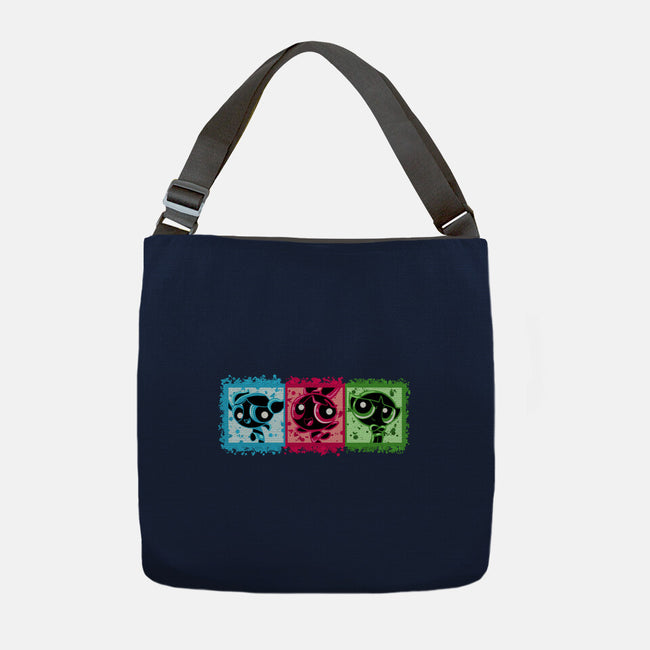 Super Sisters-None-Adjustable Tote-Bag-nickzzarto