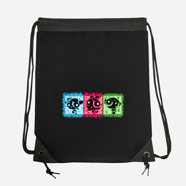 Super Sisters-None-Drawstring-Bag-nickzzarto