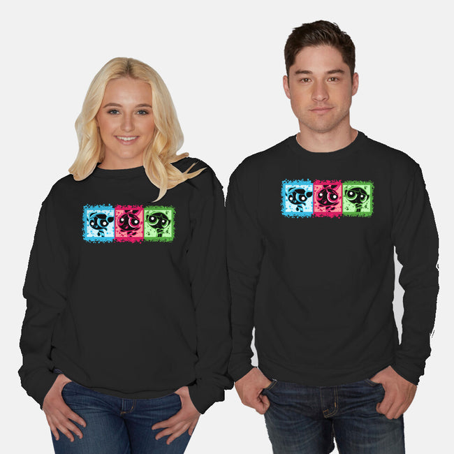 Super Sisters-Unisex-Crew Neck-Sweatshirt-nickzzarto