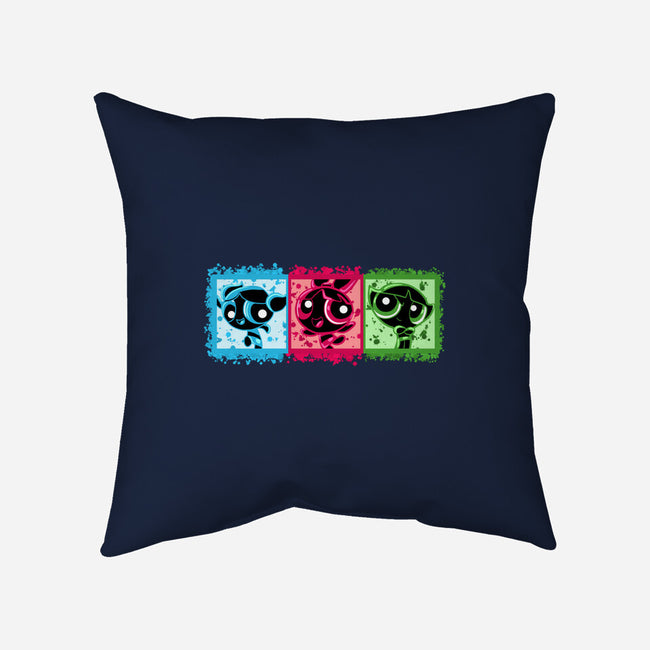 Super Sisters-None-Non-Removable Cover w Insert-Throw Pillow-nickzzarto