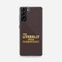 You Literally Mean Figuratively-Samsung-Snap-Phone Case-kg07