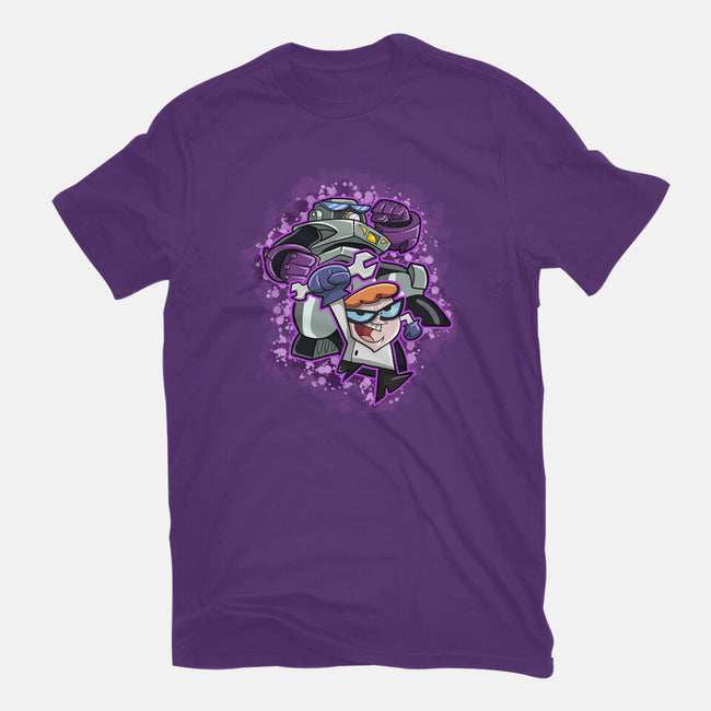 My Robot Battle-Womens-Basic-Tee-nickzzarto