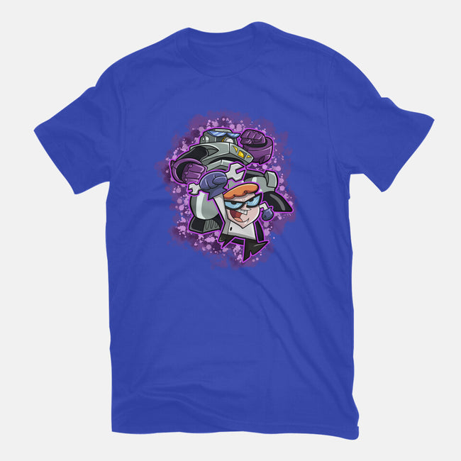 My Robot Battle-Mens-Heavyweight-Tee-nickzzarto