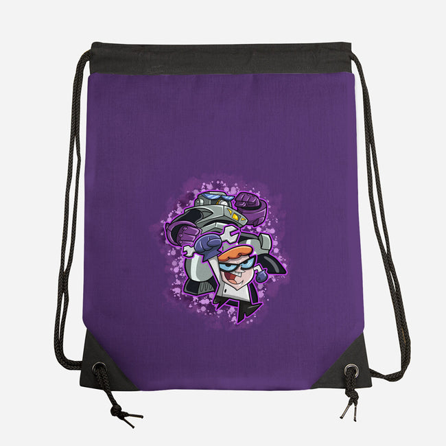 My Robot Battle-None-Drawstring-Bag-nickzzarto