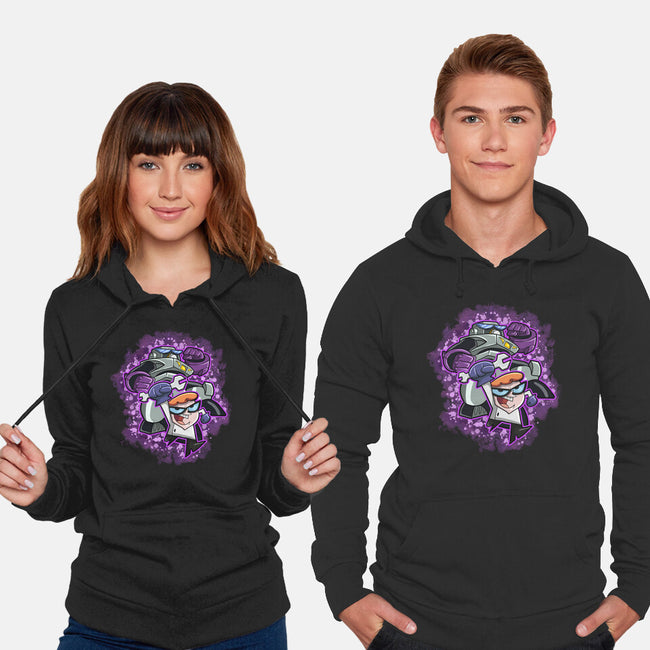 My Robot Battle-Unisex-Pullover-Sweatshirt-nickzzarto