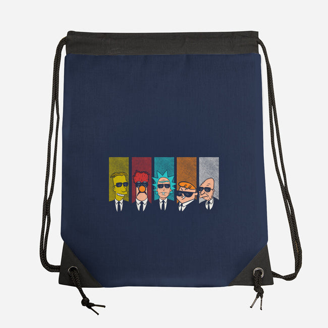 Reservoir Scientists-None-Drawstring-Bag-Melonseta