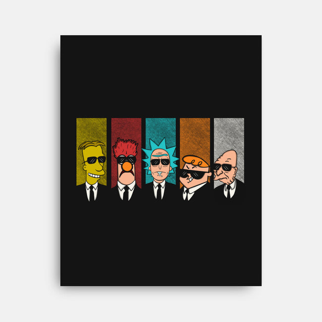 Reservoir Scientists-None-Stretched-Canvas-Melonseta