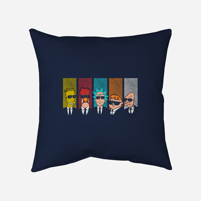 Reservoir Scientists-None-Non-Removable Cover w Insert-Throw Pillow-Melonseta