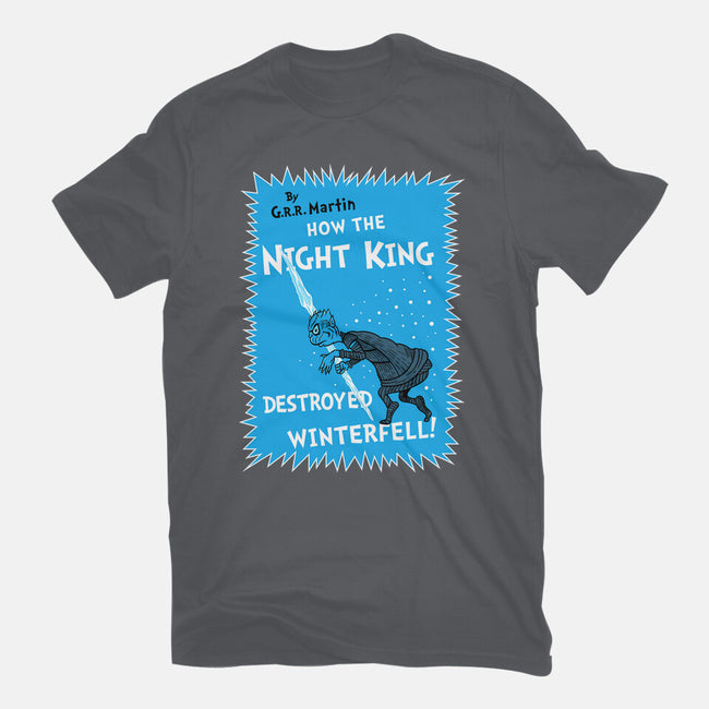 How The Night King-Mens-Heavyweight-Tee-demonigote