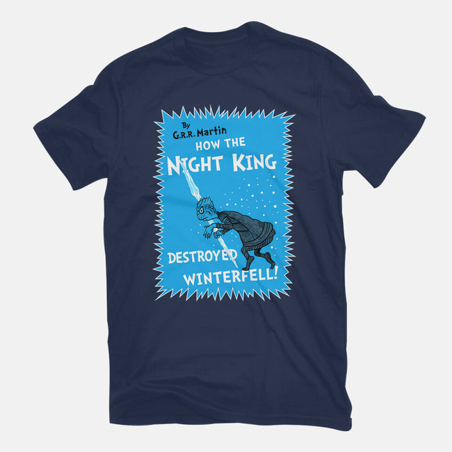 How The Night King-Mens-Heavyweight-Tee-demonigote