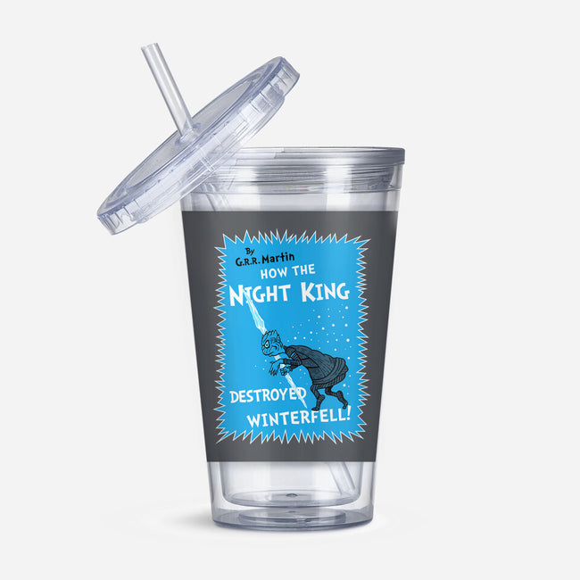 How The Night King-None-Acrylic Tumbler-Drinkware-demonigote