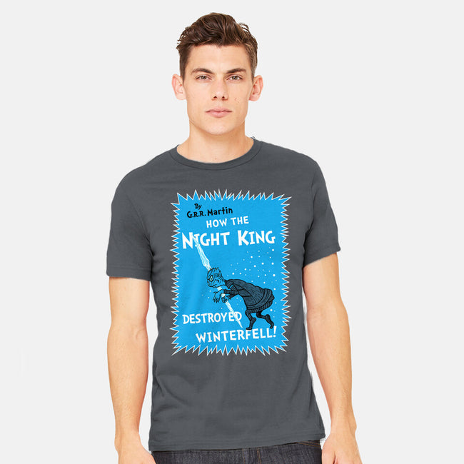 How The Night King-Mens-Heavyweight-Tee-demonigote