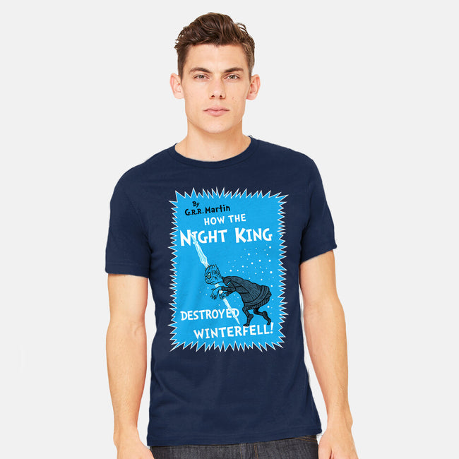 How The Night King-Mens-Heavyweight-Tee-demonigote