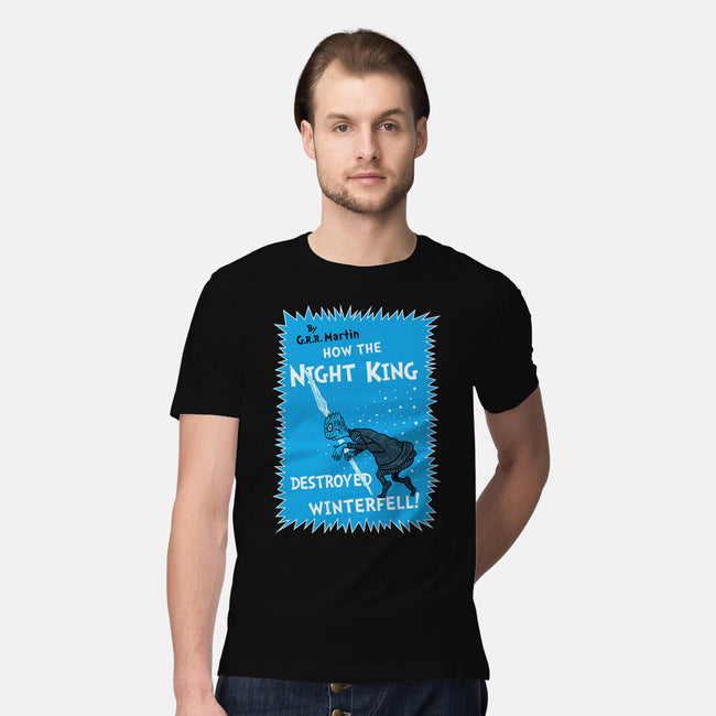 How The Night King-Mens-Premium-Tee-demonigote