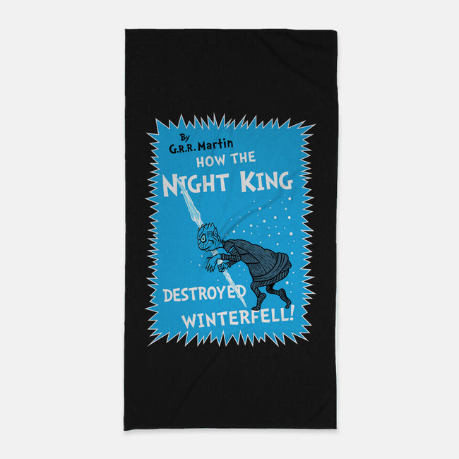 How The Night King-None-Beach-Towel-demonigote