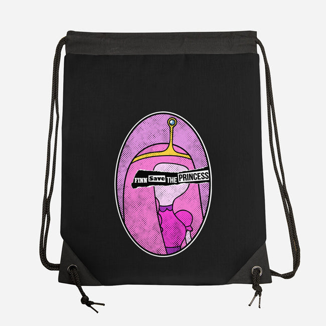 Finn Save Her-None-Drawstring-Bag-demonigote