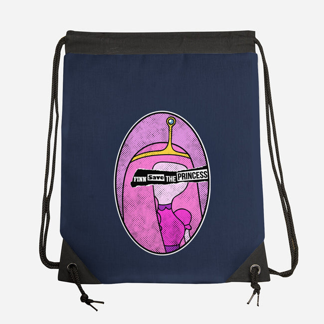 Finn Save Her-None-Drawstring-Bag-demonigote