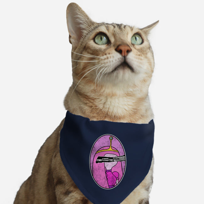 Finn Save Her-Cat-Adjustable-Pet Collar-demonigote