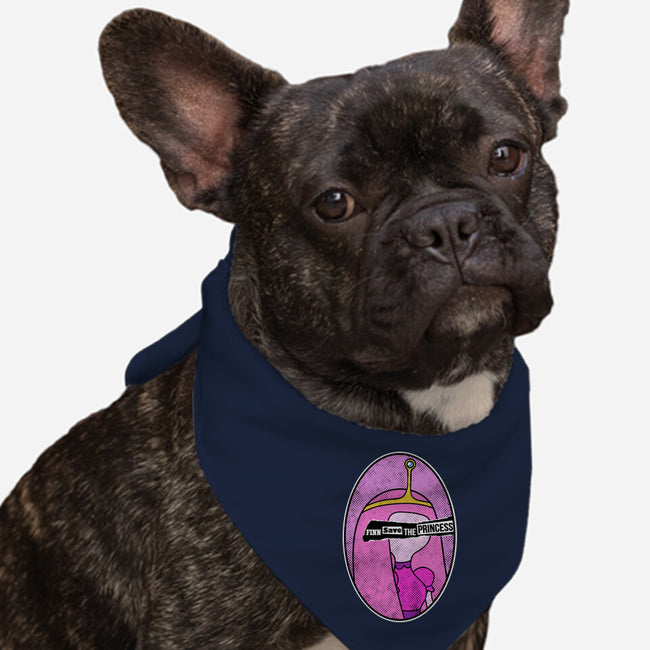 Finn Save Her-Dog-Bandana-Pet Collar-demonigote