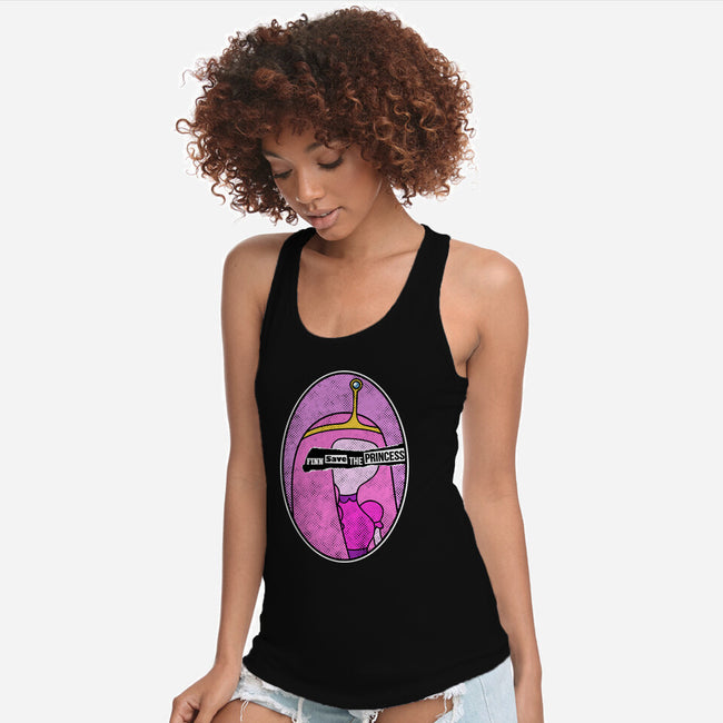 Finn Save Her-Womens-Racerback-Tank-demonigote