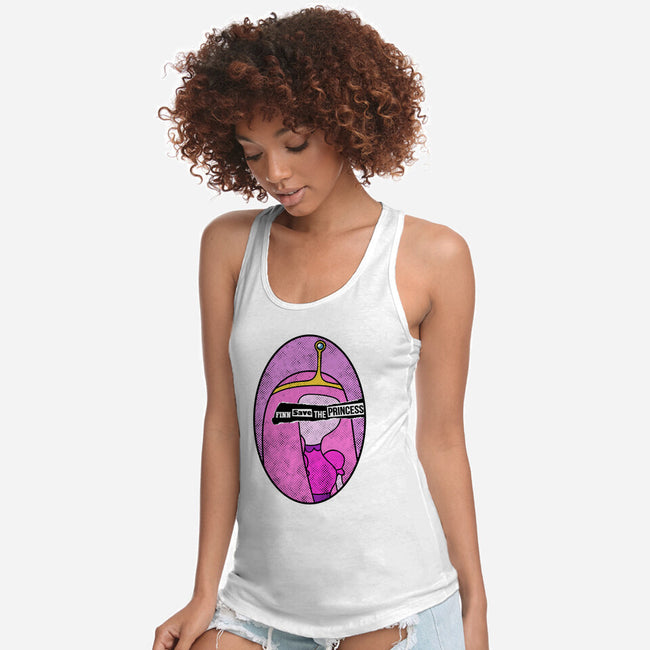 Finn Save Her-Womens-Racerback-Tank-demonigote