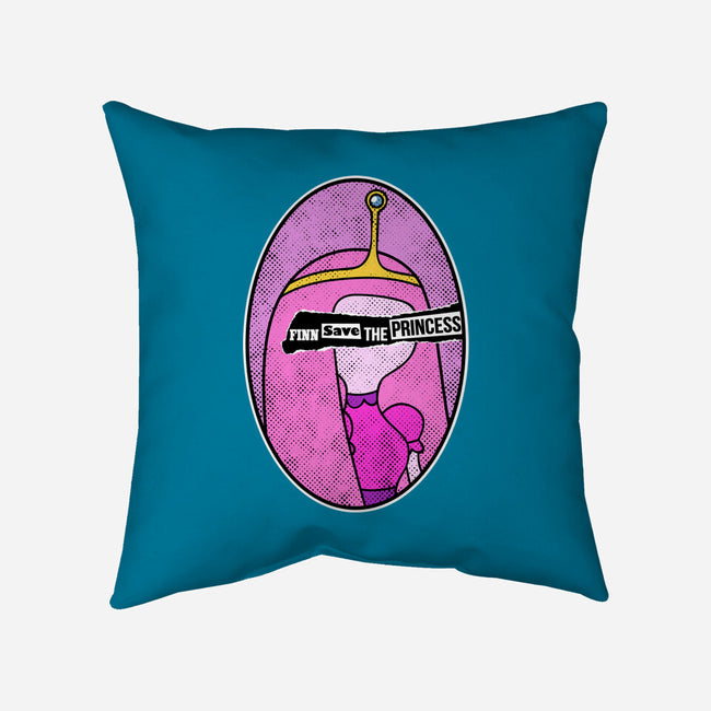 Finn Save Her-None-Non-Removable Cover w Insert-Throw Pillow-demonigote