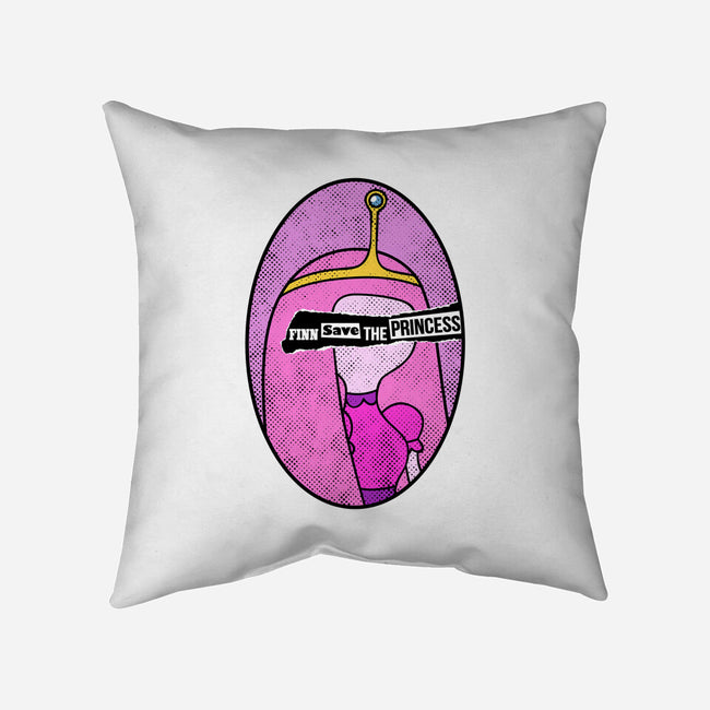 Finn Save Her-None-Non-Removable Cover w Insert-Throw Pillow-demonigote