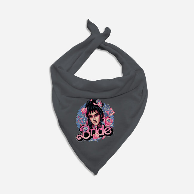 The Pink Bride-Cat-Bandana-Pet Collar-glitchygorilla