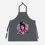 The Pink Bride-Unisex-Kitchen-Apron-glitchygorilla