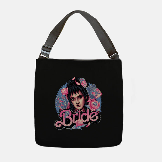 The Pink Bride-None-Adjustable Tote-Bag-glitchygorilla