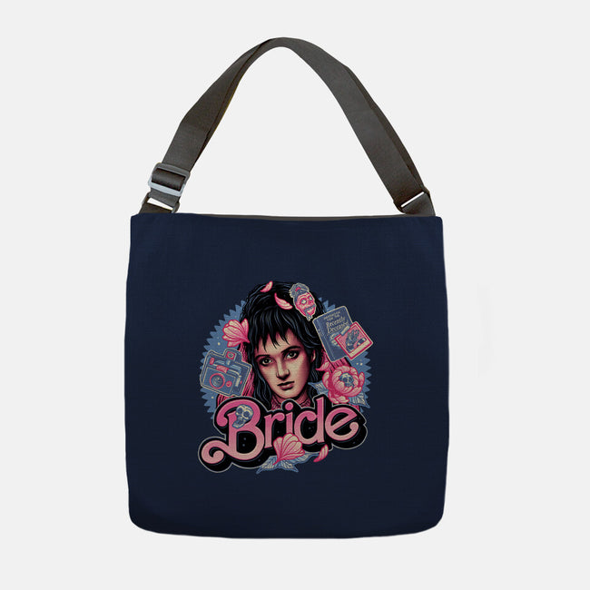 The Pink Bride-None-Adjustable Tote-Bag-glitchygorilla