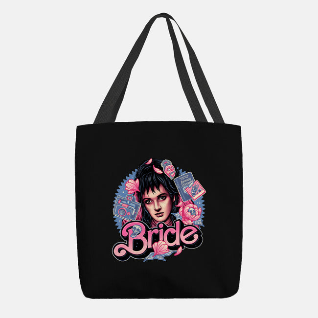 The Pink Bride-None-Basic Tote-Bag-glitchygorilla