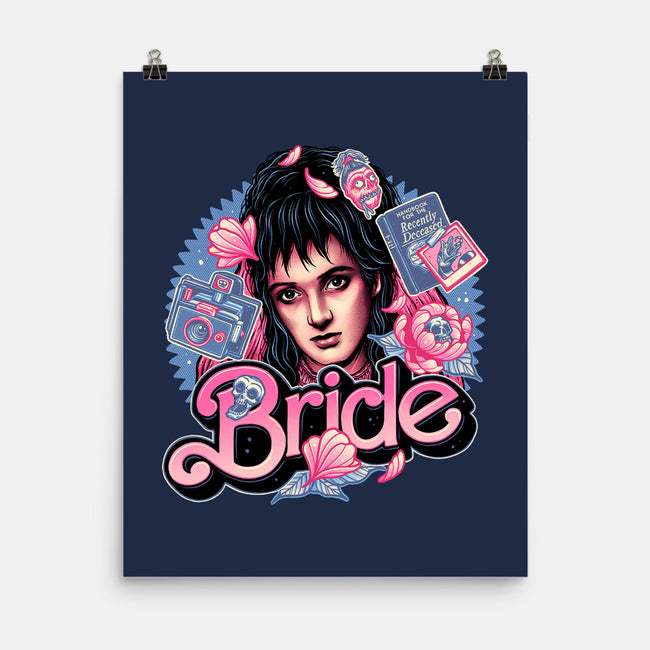 The Pink Bride-None-Matte-Poster-glitchygorilla