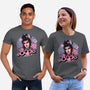 The Pink Bride-Unisex-Basic-Tee-glitchygorilla