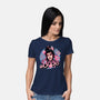 The Pink Bride-Womens-Basic-Tee-glitchygorilla