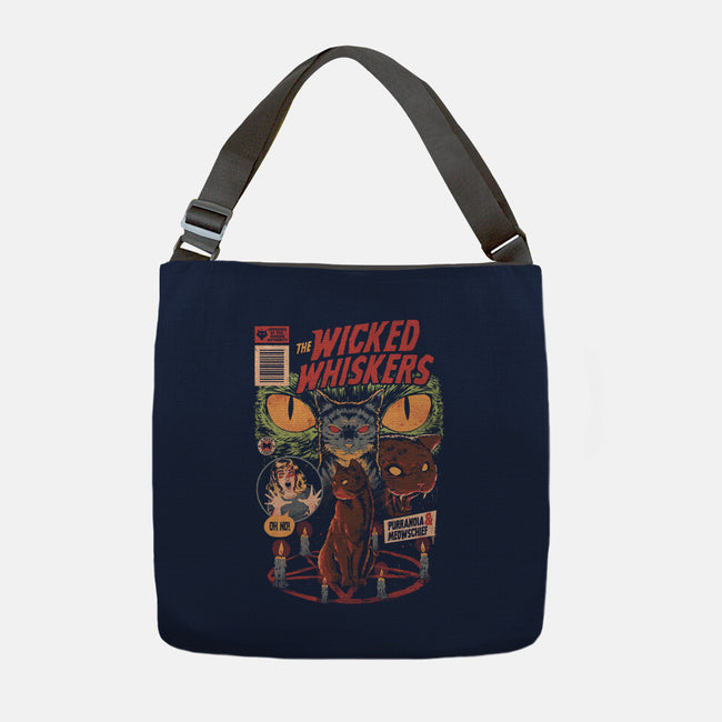 Wicked Whiskers-None-Adjustable Tote-Bag-eduely