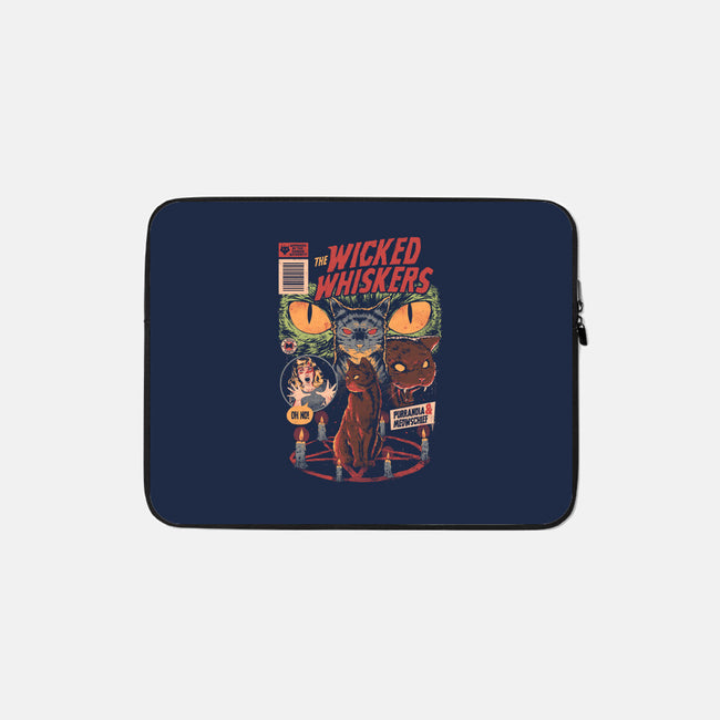 Wicked Whiskers-None-Zippered-Laptop Sleeve-eduely