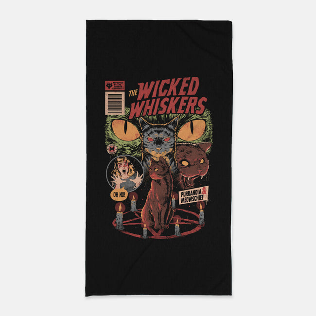 Wicked Whiskers-None-Beach-Towel-eduely