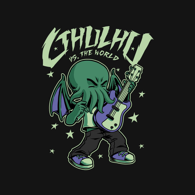 Cthulhu Guitar Comic-Unisex-Basic-Tee-Studio Mootant