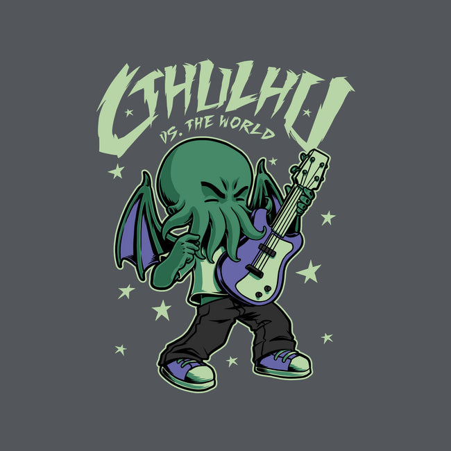 Cthulhu Guitar Comic-Mens-Heavyweight-Tee-Studio Mootant