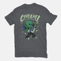 Cthulhu Guitar Comic-Mens-Heavyweight-Tee-Studio Mootant