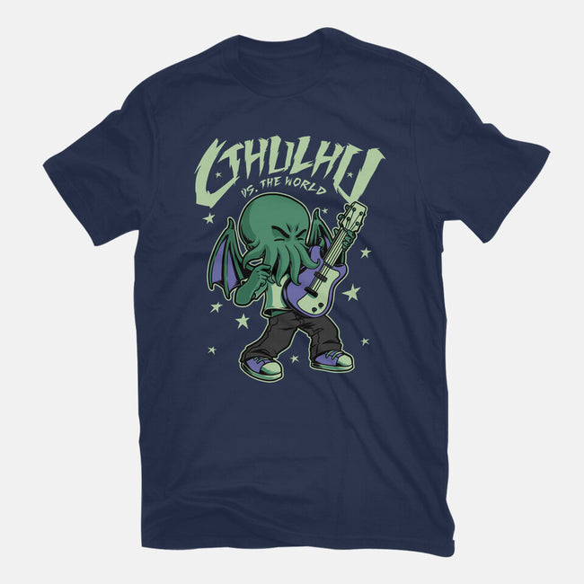 Cthulhu Guitar Comic-Mens-Premium-Tee-Studio Mootant