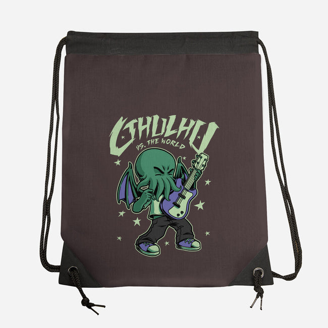 Cthulhu Guitar Comic-None-Drawstring-Bag-Studio Mootant