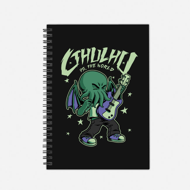 Cthulhu Guitar Comic-None-Dot Grid-Notebook-Studio Mootant