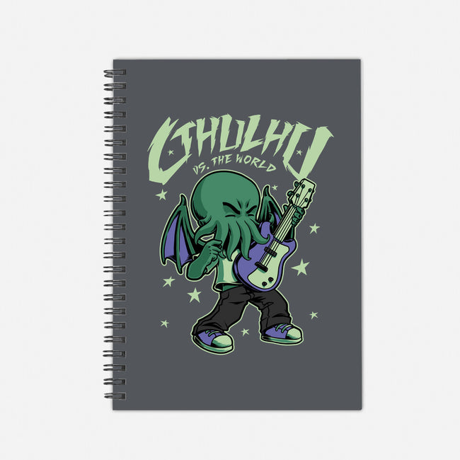 Cthulhu Guitar Comic-None-Dot Grid-Notebook-Studio Mootant