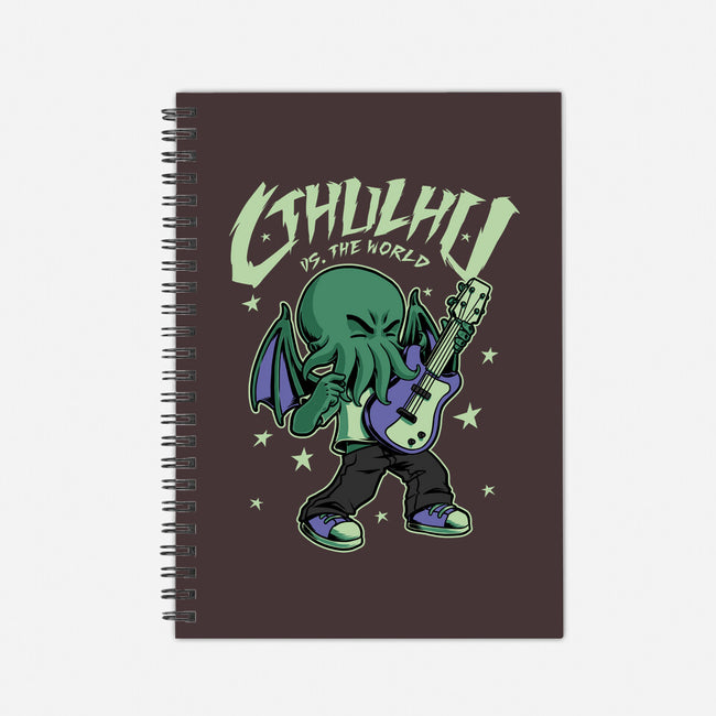 Cthulhu Guitar Comic-None-Dot Grid-Notebook-Studio Mootant