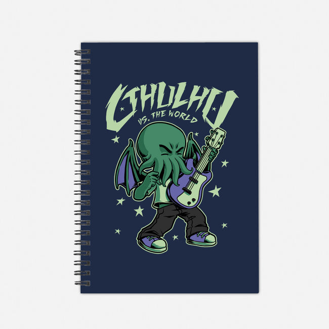 Cthulhu Guitar Comic-None-Dot Grid-Notebook-Studio Mootant