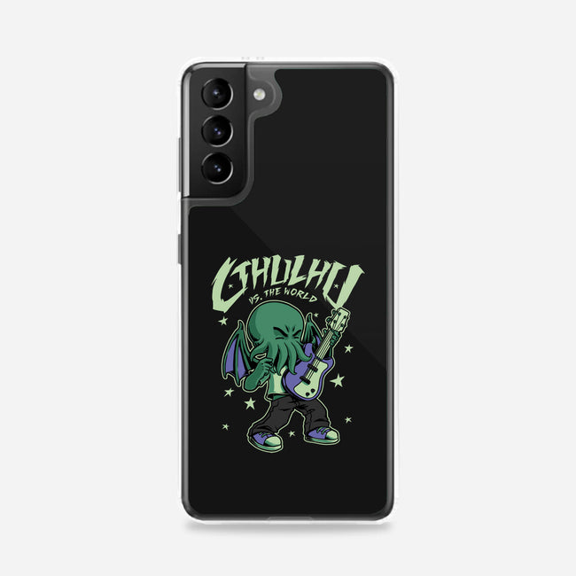 Cthulhu Guitar Comic-Samsung-Snap-Phone Case-Studio Mootant